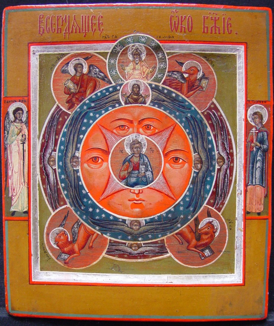 Sacred samples of Christian iconography: the icon The All-Seeing Eye Sacred samples of Christian iconography: the icon The All-Seeing Eye